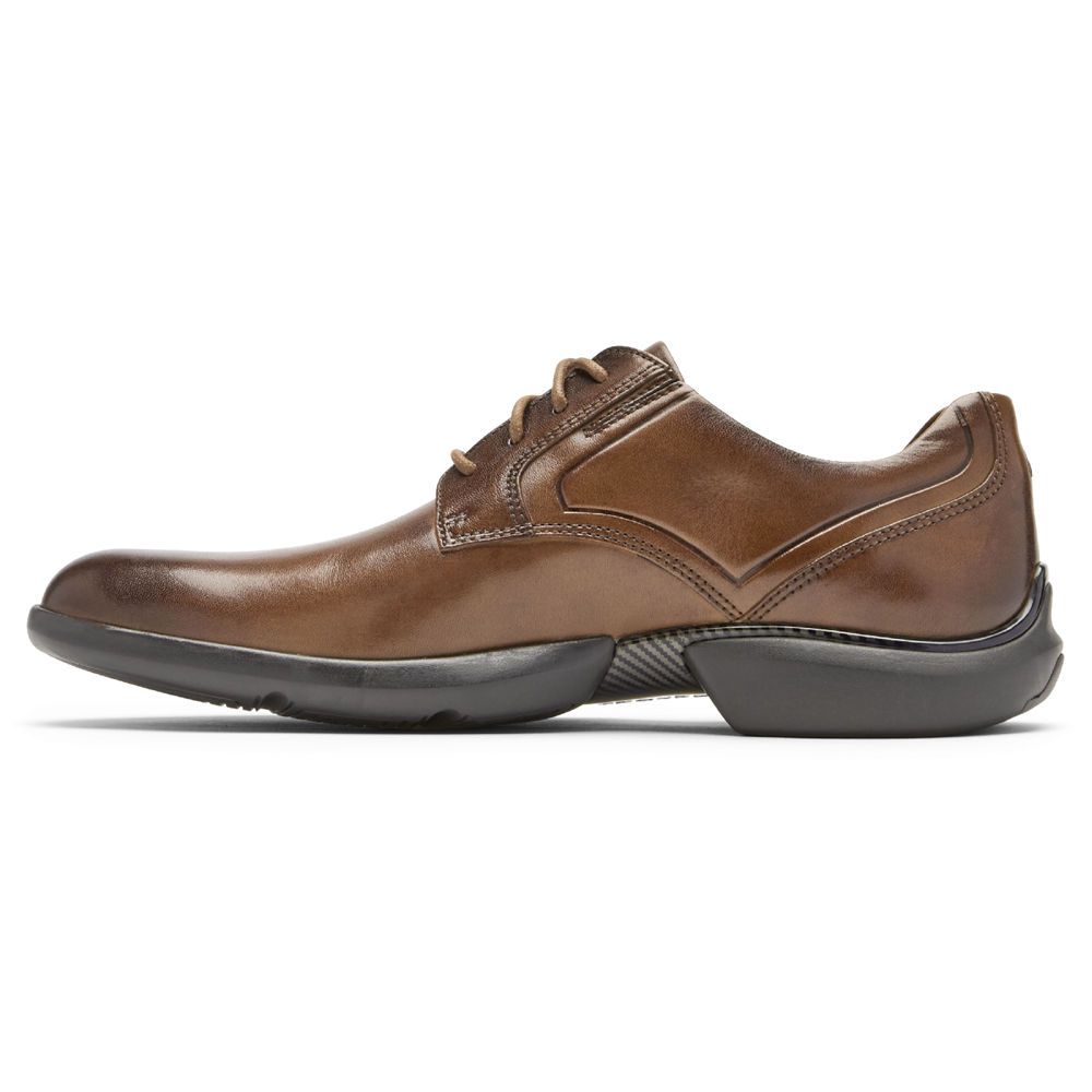 Oxfords Rockport Hombre Mexico - Total Motion Advance Plain Toe Marrom - CPYTW6874